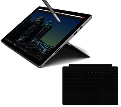 MICROSOFT  Surface Pro 4 256 GB & Typecover Bundle